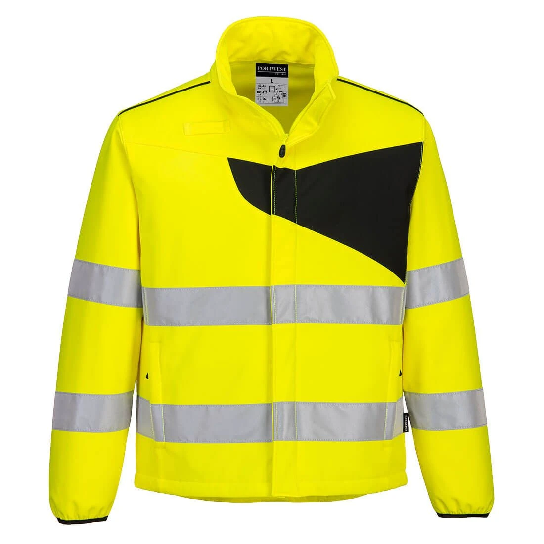 Portwest PW2 Hi-Vis Softshell (2L) 2 Portwest PW2 Hi-Vis Softshell (2L) - Image 2