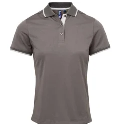 Premier® Premier Ladies Contrast Coolchecker Piqué Polo Shirt -Sol's Clothing Store abfac8d362bb12bf7223237c64706b83c231ba0008e3cce340cd05917b8675b3