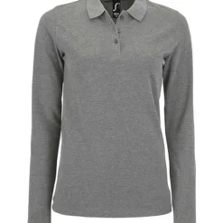 SOL'S Sols Ladies Perfect Long Sleeve Piqué Polo Shirt -Sol's Clothing Store ac9d9c8e220ae24adfbe0bec194f84fdc452d653d1160317b1cb5c24df864971