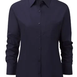 Russell Collection Ladies' Long Sleeve Classic Polycotton Poplin Shirt -Sol's Clothing Store ad5bd58d4ede54e52316f6c19eba8a2cc08357e58541786ed5758ac2328c30ac