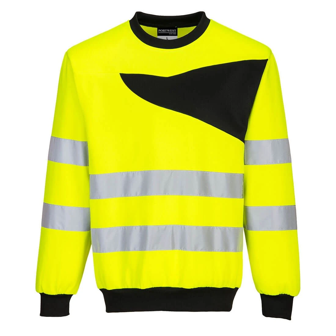 Portwest PW2 Hi-Vis Sweatshirt 2 Portwest PW2 Hi-Vis Sweatshirt - Image 2