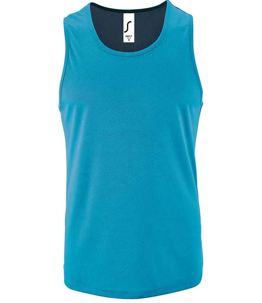 SOL'S Sols Sporty Performance Tank Top 8 SOL'S Sols Sporty Performance Tank Top - Image 8
