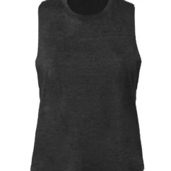 Bella+Canvas Bella Ladies Racer Back Cropped Tank Top -Sol's Clothing Store b237dbad78cbd3703a8fee4ba1b5ee570993a2123fce3f16ca251ef7b89d1d72
