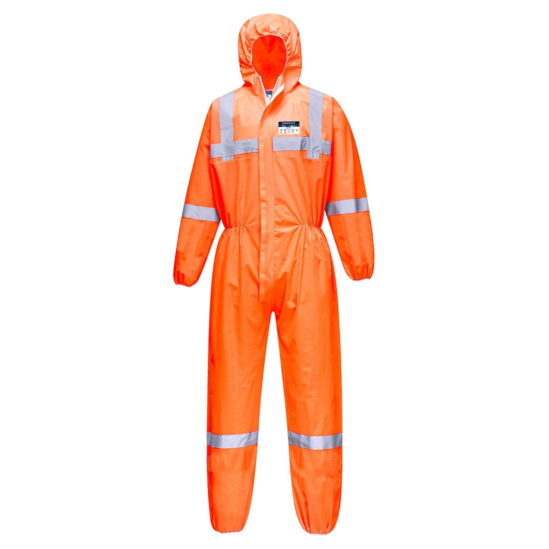 Portwest VisTex SMS Coverall Type 5/6 (Pk50) 1 Portwest VisTex SMS Coverall Type 5/6 (Pk50)
