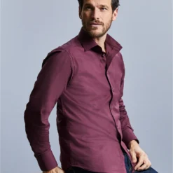Russell Collection Mens Long Sleeve Fitted Stretch Shirt 15 Russell Collection Mens Long Sleeve Fitted Stretch Shirt -Sol's Clothing Store b41076310036b869f8932a9f4c0ec696fa23538c810a3a67a84283cf01a2d14f