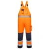 Portwest Dijon Hi-Vis Contrast Work Bib And Brace