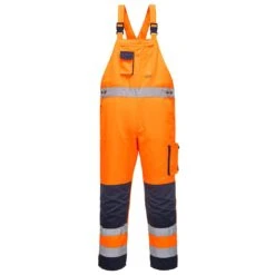 Portwest Dijon Hi-Vis Contrast Work Bib And Brace