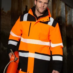 Result Safe-Guard Extreme Tech Printable Softshell Safety Coat -Sol's Clothing Store b5dbe9f9b76fecd6cc7b085446cec629e997e172152fc378d4ba042810905375