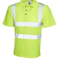 Uneek Hi-vis Polo Shirt