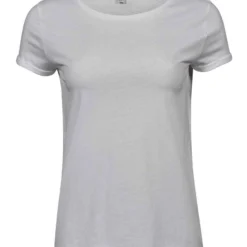 Tee Jays Ladies Roll-Up Tee -Sol's Clothing Store bc86277365c63ec5fde901a46a13bedd3814c2840e97a52a7619fb5f728f9e21