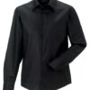 Russell Collection Mens Long Sleeve Tailored Ultimate Non-Iron Shirt