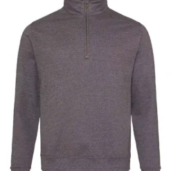 Just Hoods Awdis Sophomore Zip Neck Sweatshirt -Sol's Clothing Store bcc624d340d76e87a2c82b0233cb0bcf4814c420b9d06445a84521c62d71efda