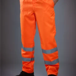 Yoko Hi-Vis Polycotton Work Trouser (Reg)