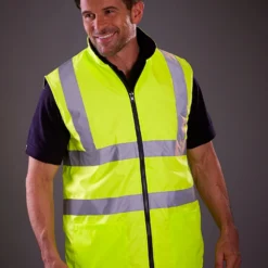 Yoko Hi-Vis Reversible Fleece Vest -Sol's Clothing Store c3c54ef1945230915fc008c3aee759d56ced31fd9ea8c08436751d7d04e8a208