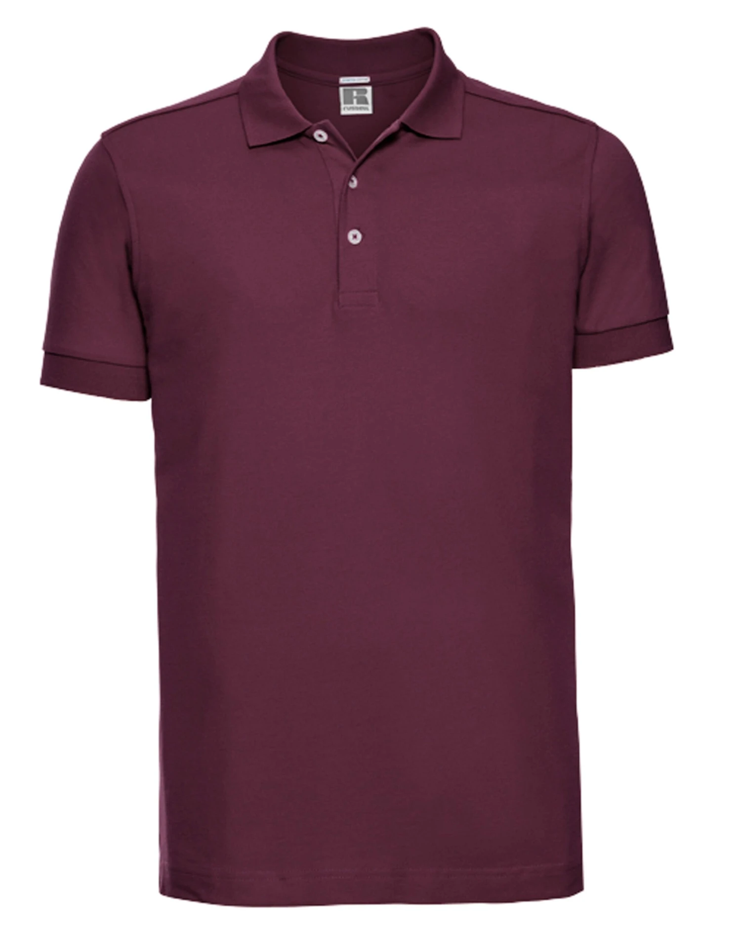 Russell Mens Fitted Stretch Polo 9 Russell Mens Fitted Stretch Polo - Image 9