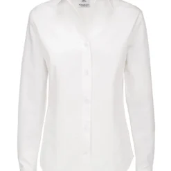B&C Womens Sharp Twill Long Sleeve Shirt 7 B&C Womens Sharp Twill Long Sleeve Shirt -Sol's Clothing Store ca02aba3fc8c6c722a0de4853a75ecad544e00f22b6b8fd7bbeb168ae6fdca13