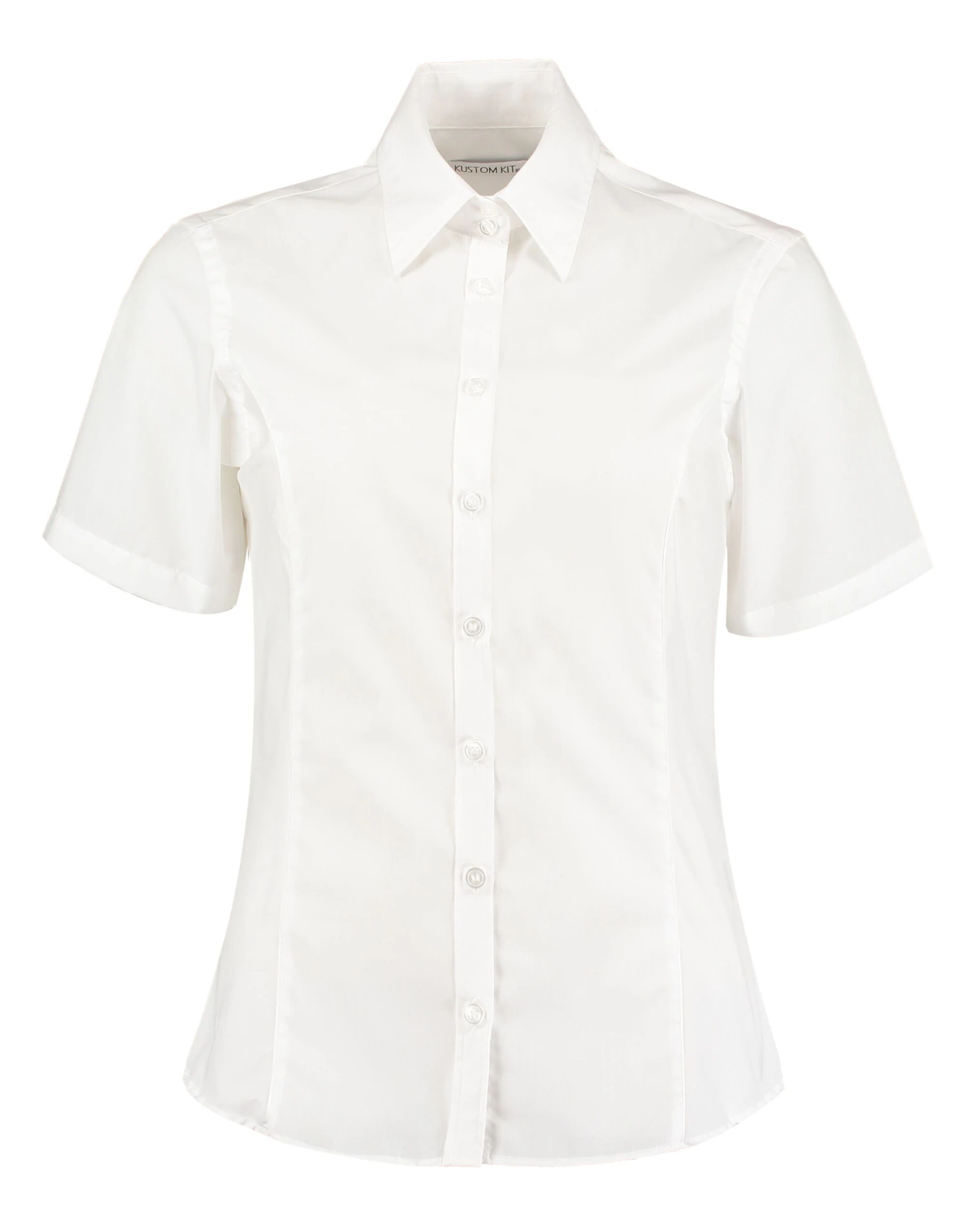 Kustom Kit Tailored Fit Short Sleeve Business Shirt 4 Kustom Kit Tailored Fit Short Sleeve Business Shirt - Image 4