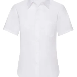 Fruit Of The Loom Ladies' Short Sleeve Poplin Shirt -Sol's Clothing Store cf775fc0a4348b75e5782be00e4ecb6265b9d9c00541677e037cf63c84f23de4