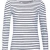 SOL'S Sols Ladies Marine Long Sleeve Striped T Shirt