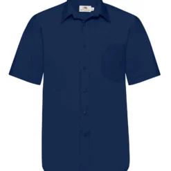Fruit Of The Loom Mens Short Sleeve Poplin Shirt -Sol's Clothing Store cfd0a5672041bbafcc96403e491534dcd9c652257e73f993058ab480aa62808e