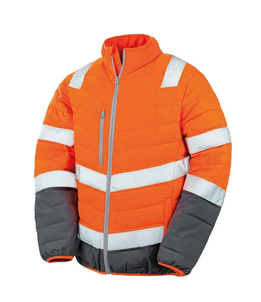 Result Safe-Guard Mens Soft Padded Safety Jacket 2 Result Safe-Guard Mens Soft Padded Safety Jacket - Image 2