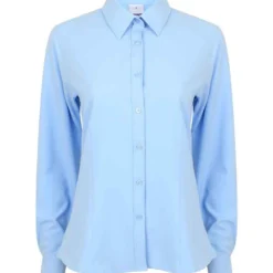 Henbury Ladies Long Sleeve Wicking Shirt -Sol's Clothing Store d60ff547125bdb7afe74391331407034f4d5a804a6c753d4307190d28b9dc0db