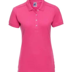 Russell Ladies' Fitted Stretch Polo