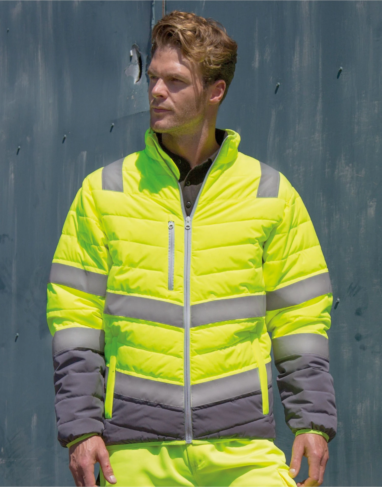 Result Safe-Guard Mens Soft Padded Safety Jacket 3 Result Safe-Guard Mens Soft Padded Safety Jacket - Image 3