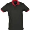 SOL'S Sols Prince Contrast Cotton Piqué Polo Shirt