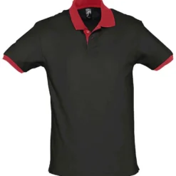 SOL'S Sols Prince Contrast Cotton Piqué Polo Shirt