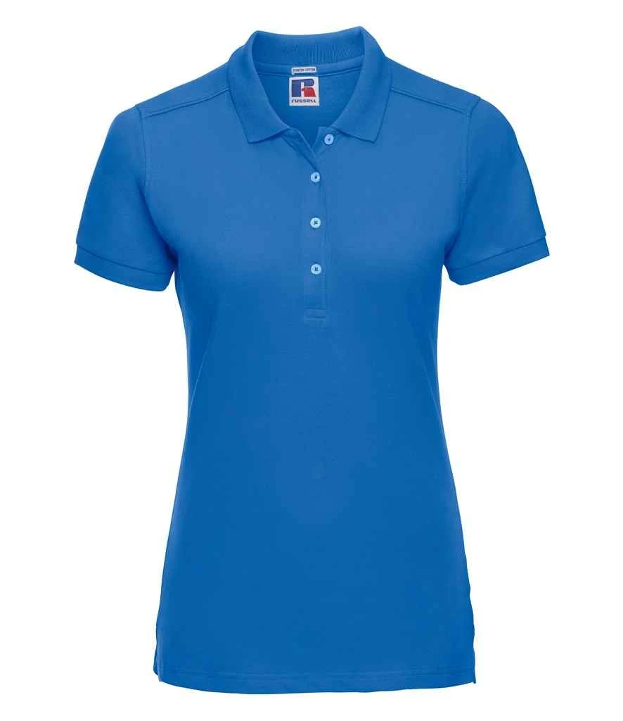 Russell Ladies' Fitted Stretch Polo 20 Russell Ladies' Fitted Stretch Polo - Image 20