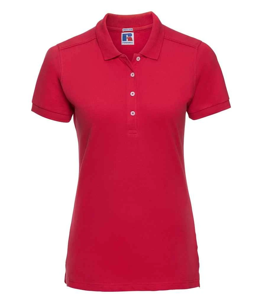 Russell Ladies' Fitted Stretch Polo 14 Russell Ladies' Fitted Stretch Polo - Image 14