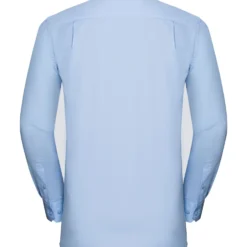 Russell Collection Mens Long Sleeve Tailored Coolmax® Shirt