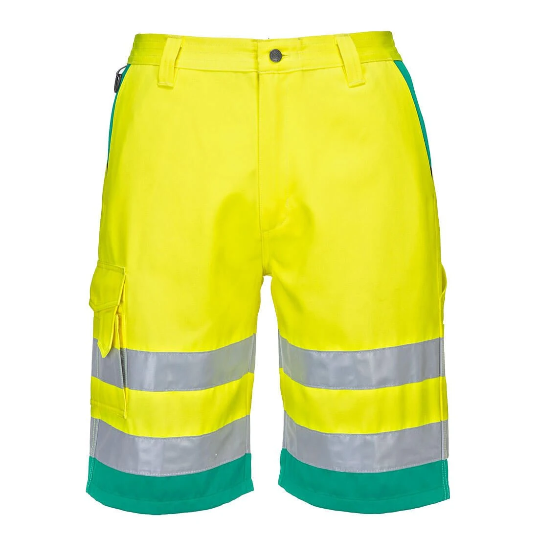 Portwest Hi-Vis Lightweight Polycotton Shorts 2 Portwest Hi-Vis Lightweight Polycotton Shorts - Image 2