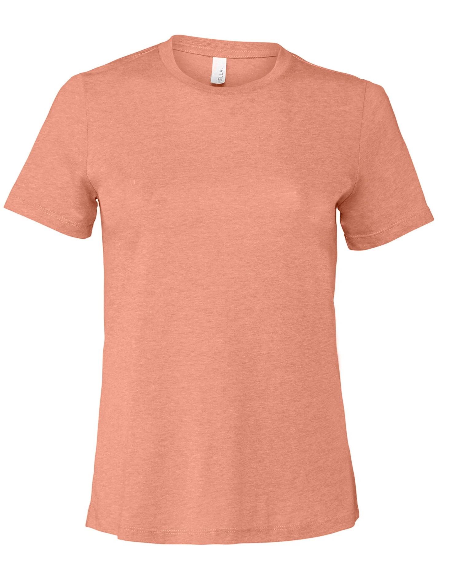 Bella+Canvas Womens Relaxed Heather Jersey Short Sleeve Tee 3 Bella+Canvas Womens Relaxed Heather Jersey Short Sleeve Tee - Image 3