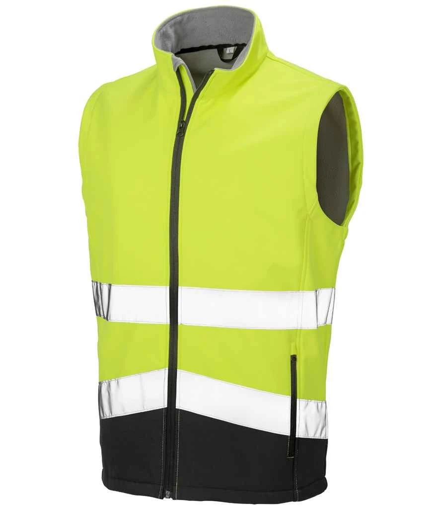 Result Safe-Guard Printable Safety Softshell Gilet 5 Result Safe-Guard Printable Safety Softshell Gilet - Image 5