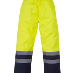 Yoko Hi Vis Two Tone Waterproof Overtrousers -Sol's Clothing Store e71f72672d1c5697e4d95324fabdca043e4f93403bd90e2db1186fc4075f9a95