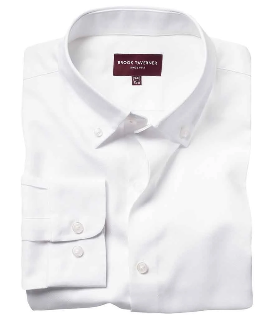Brook Taverner Toronto Long Sleeve Oxford Shirt 2 Brook Taverner Toronto Long Sleeve Oxford Shirt - Image 2