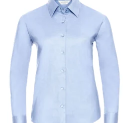 Russell Collection Ladies' Long Sleeve Tailored Oxford Shirt -Sol's Clothing Store ed807fe1d8579683e8c01d033bf846df90501f7aff8cfd08653a9362145b1502