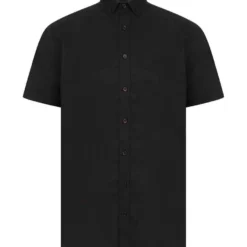 Henbury Modern Short Sleeve Regular Fit Oxford Shirt