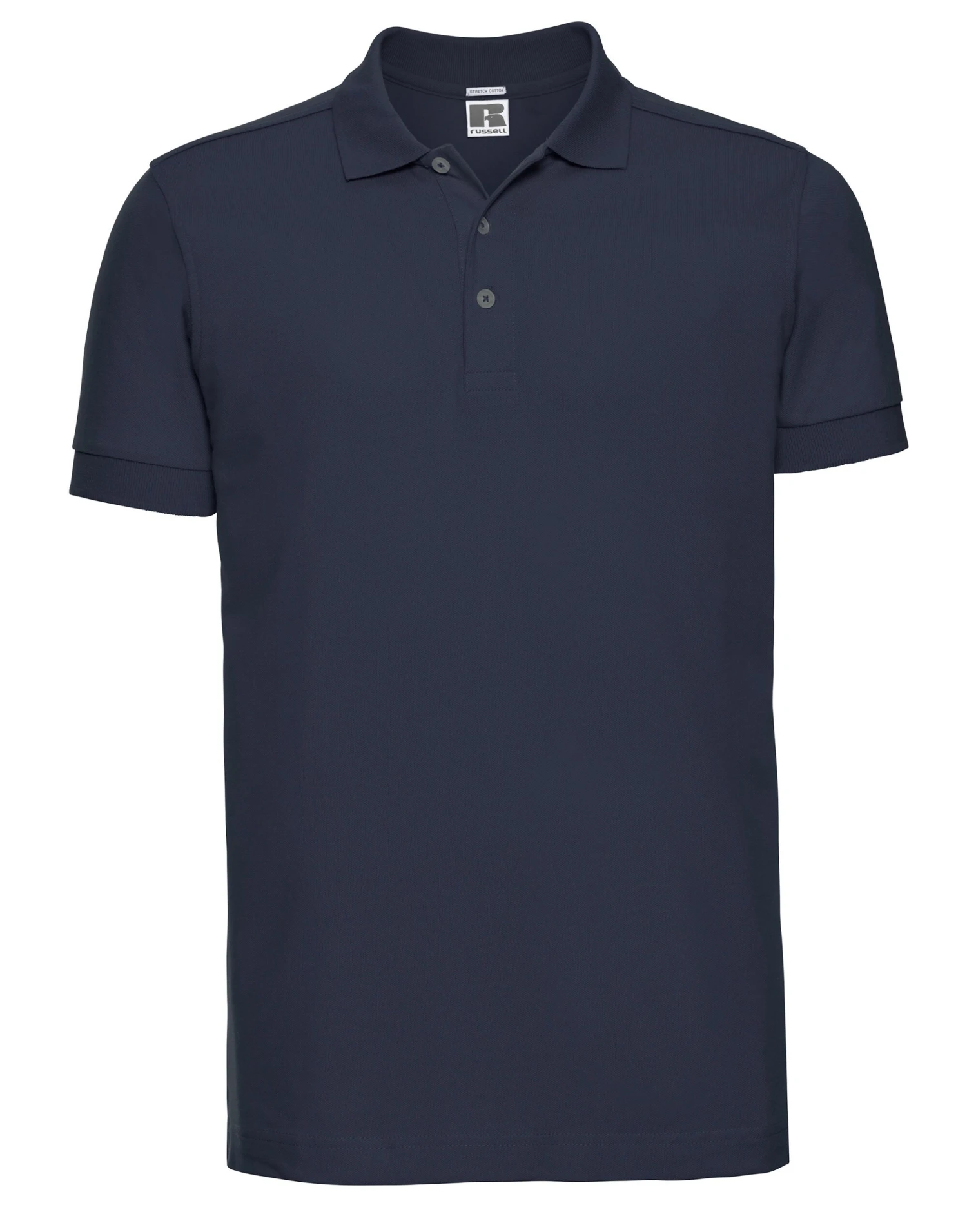 Russell Mens Fitted Stretch Polo 2 Russell Mens Fitted Stretch Polo - Image 2