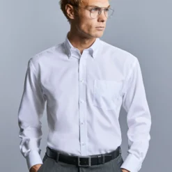 Russell Collection Mens Long Sleeve Ultimate Non-Iron Shirt -Sol's Clothing Store f19f4afba672b34b6c5b8eb716ee71120cbe0743d91ad81267e0c4982c8d4456