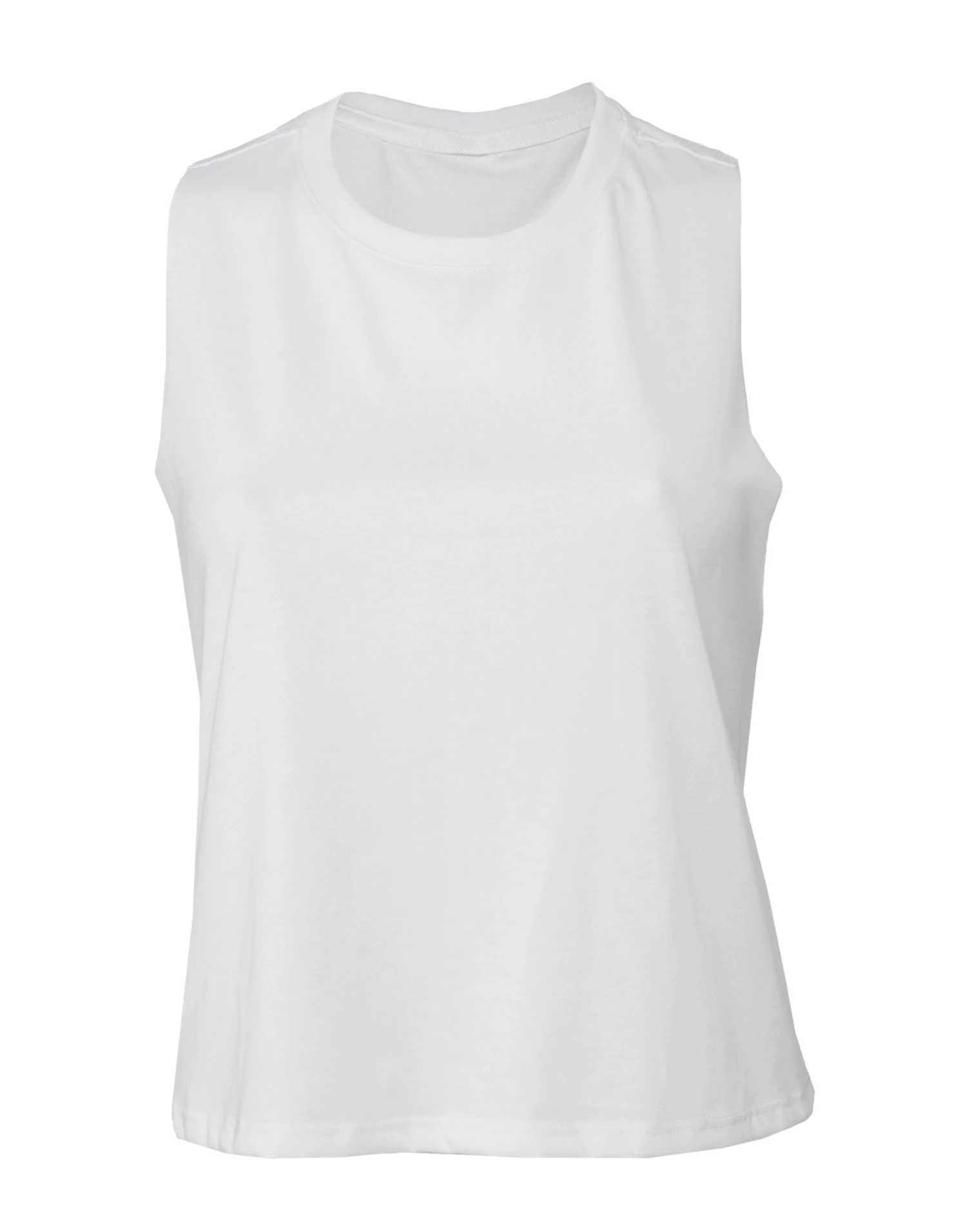 Bella+Canvas Womens Racerback Cropped Tank 3 Bella+Canvas Womens Racerback Cropped Tank - Image 3