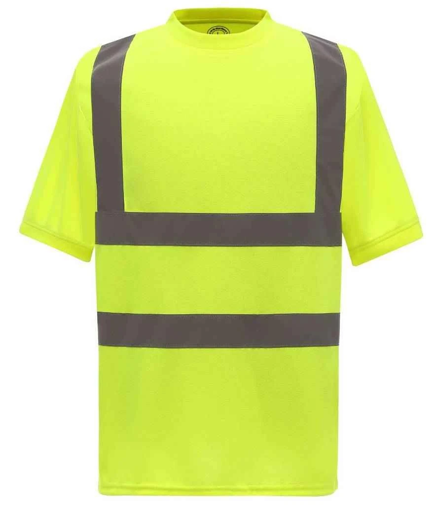 Yoko Hi-Vis Short Sleeve T-Shirt 6 Yoko Hi-Vis Short Sleeve T-Shirt - Image 6