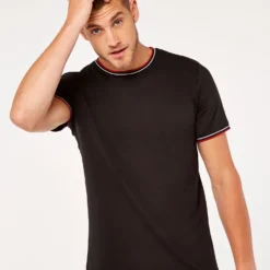 Kustom Kit Fashion Fit Tipped Tee -Sol's Clothing Store f54ade64d2d16f59b7151fb77a6490a42371be14183b1d777cbc1909b78ae73c