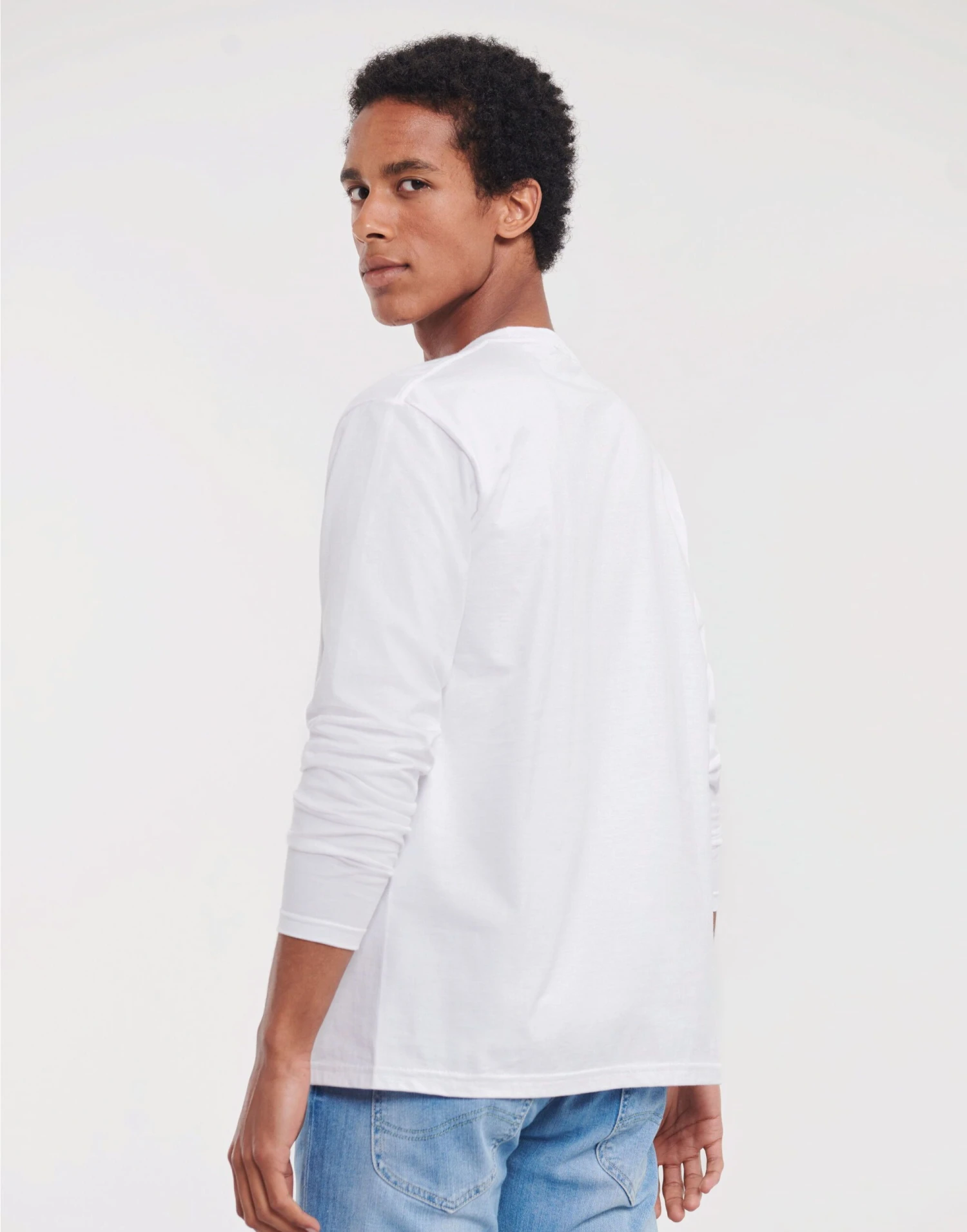 Russell Classic Long Sleeve T 3 Russell Classic Long Sleeve T - Image 3