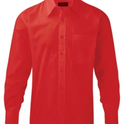 Russell Collection Mens Long Sleeve Classic Polycotton Poplin Shirt -Sol's Clothing Store f9d92a0b186b74aabf1449eef104f8d75ccdff38bb008493d8462909260e8c15