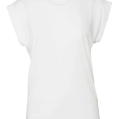 Bella+Canvas Womens Flowy Muscle Tee With Rolled Cuff -Sol's Clothing Store f9f98e0d959133d8c8de230f6d278b328f70aa56c4a597a59064f82d29981bfd