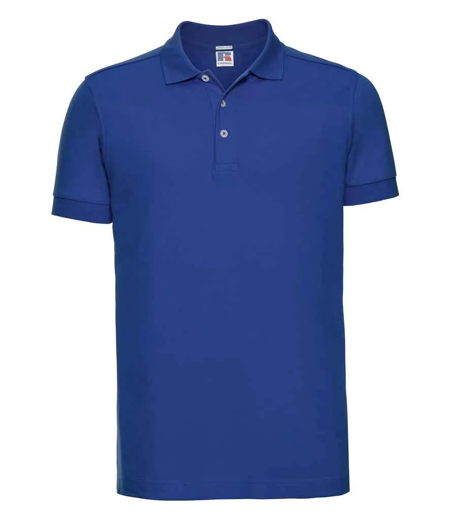 Russell Mens Fitted Stretch Polo 19 Russell Mens Fitted Stretch Polo - Image 19