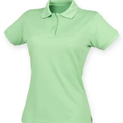 Henbury Ladies Coolplus Wicking Piqué Polo Shirt -Sol's Clothing Store fc54beed58b8b7d03df02028f2f839b186db592a6c2796fe3a772d5184920c8f